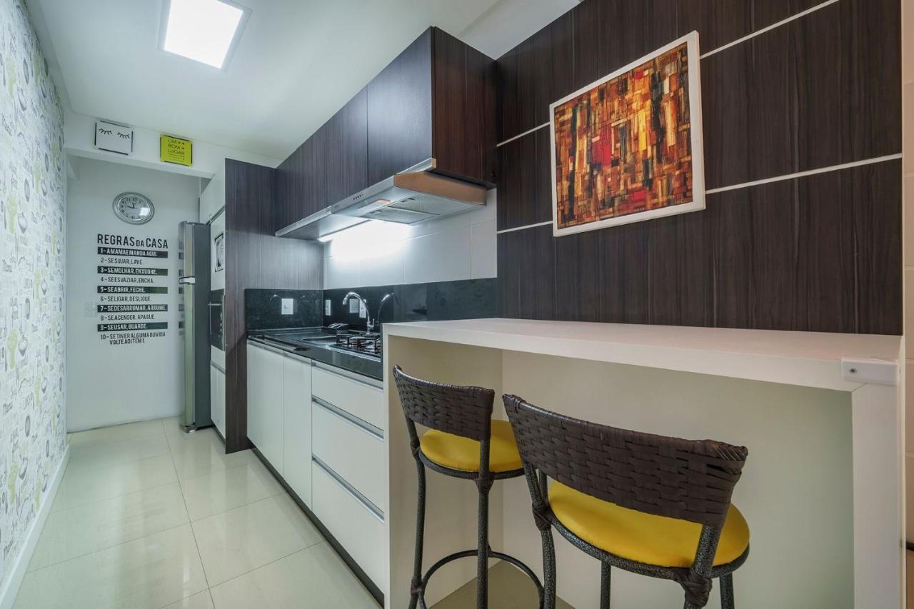 Aluguel Apartamento 2 Quartos Com Piscina บอมบินญัส ภายนอก รูปภาพ